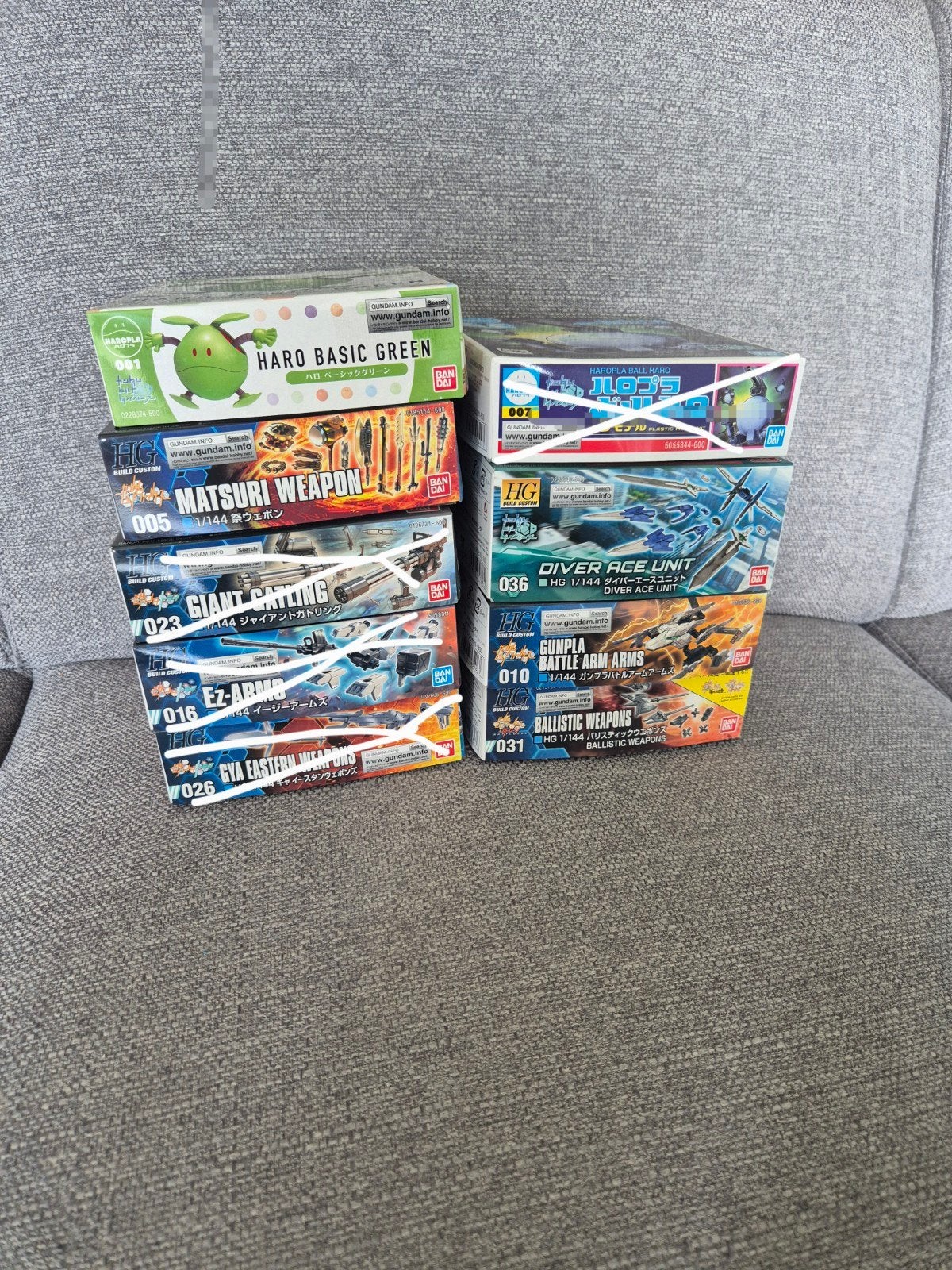 Gunpla optionparts en Haro, Ophalen of Verzenden, Nieuw