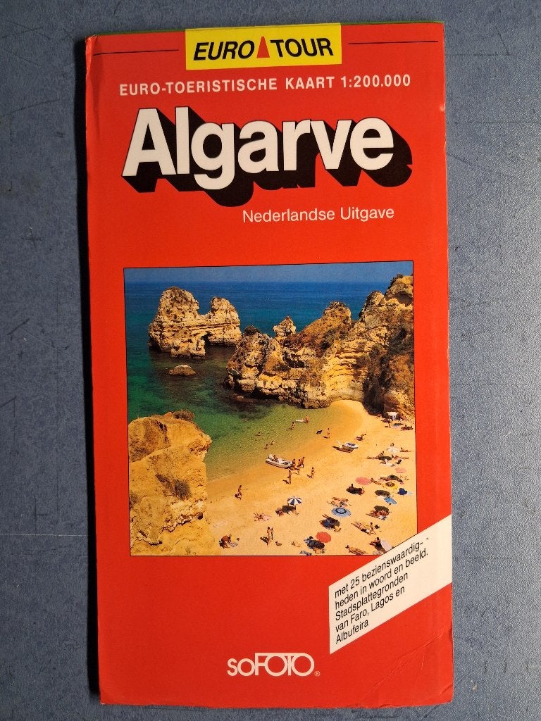 Diverse Reisgidsen 8 stuks + Kaart Algarve, Gelezen, Europa, Diverse auteurs, Ophalen of Verzenden