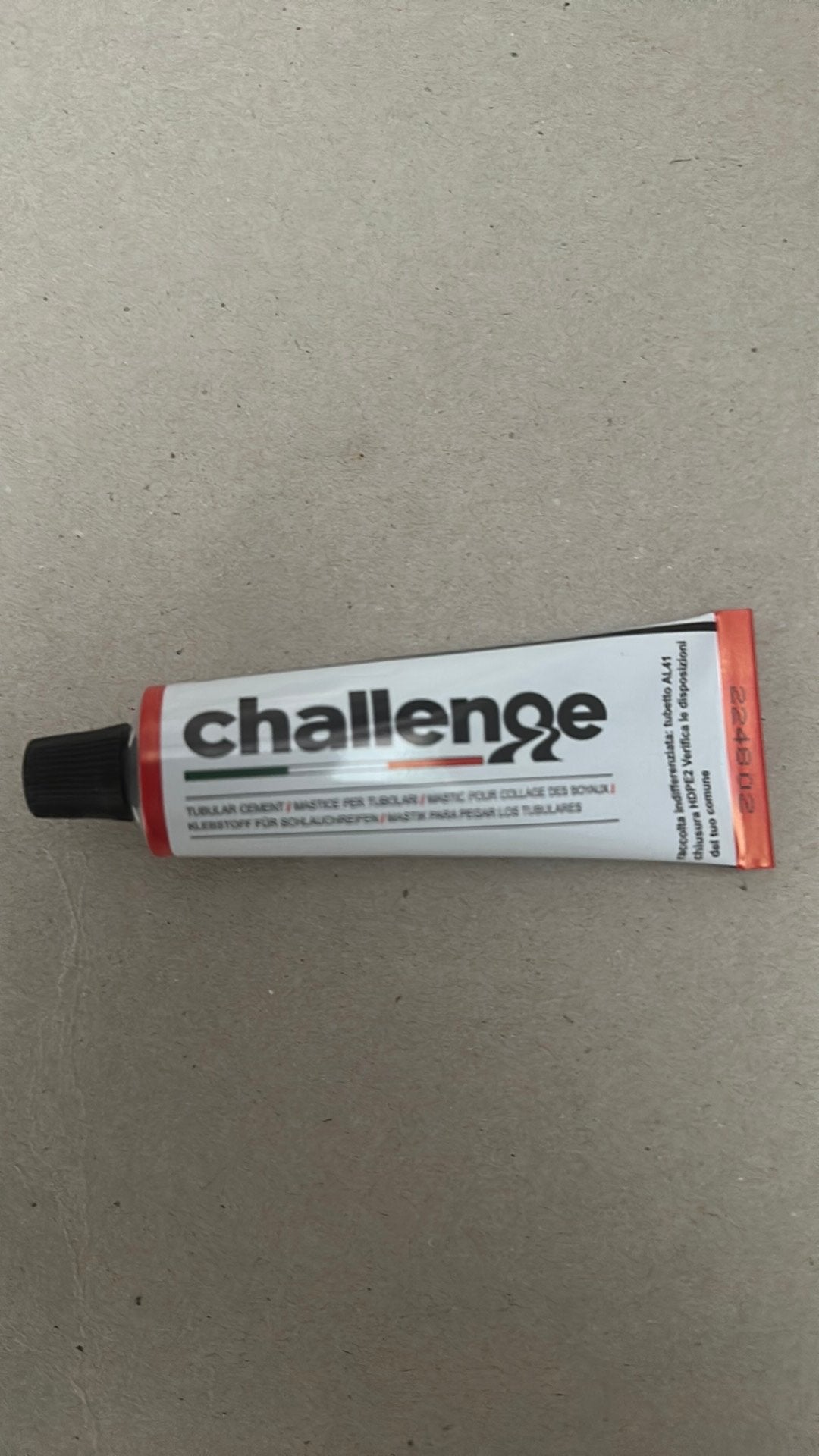 Challenge Tubular cement 25 gram, Ophalen of Verzenden, Nieuw, Overige typen