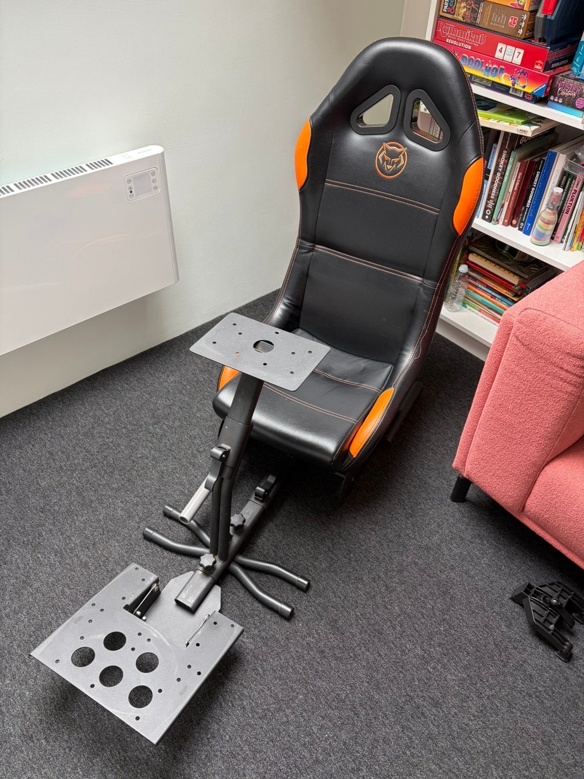 Racestoel + stuur met pedalen, Ophalen, Gebruikt, Stuurtje of Sportattribuut, Xbox Original