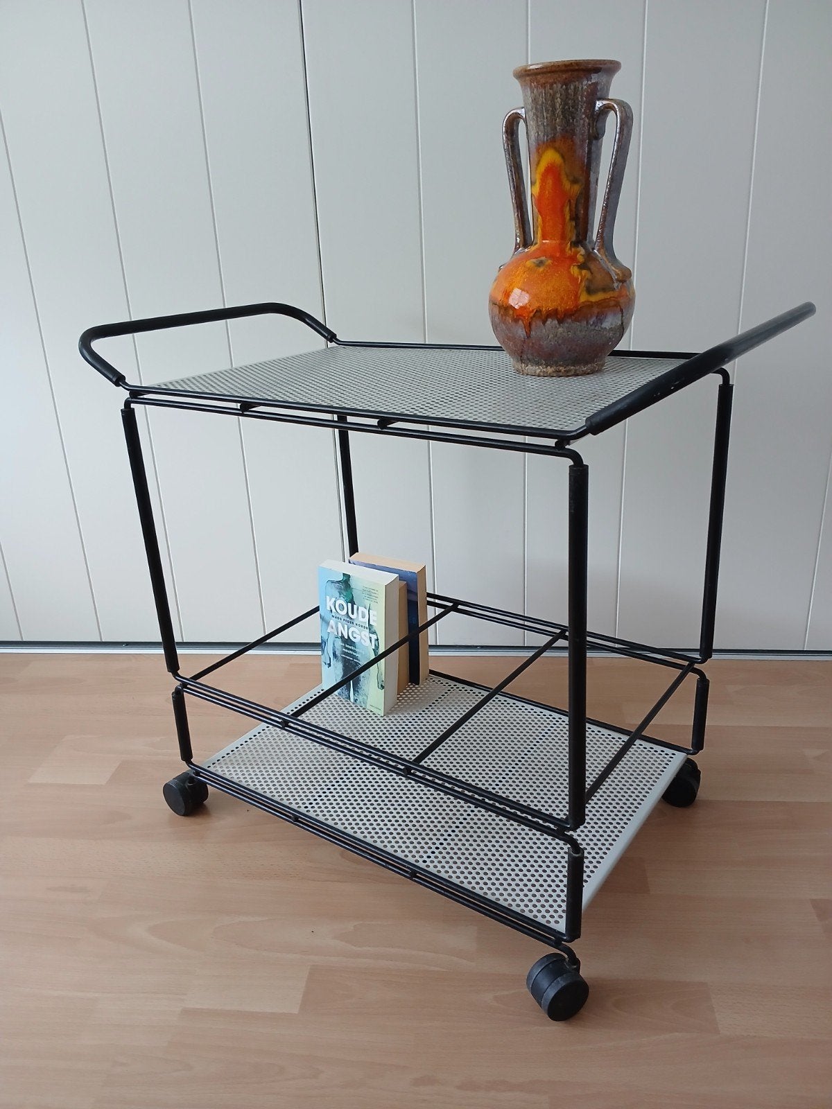 Vintage design trolley Niels Gammelgaard voor Ikea in 1988, Ophalen, Gebruikt, Niels Gammelgaard voor Ikea in 1988  KRI vintagedesign.