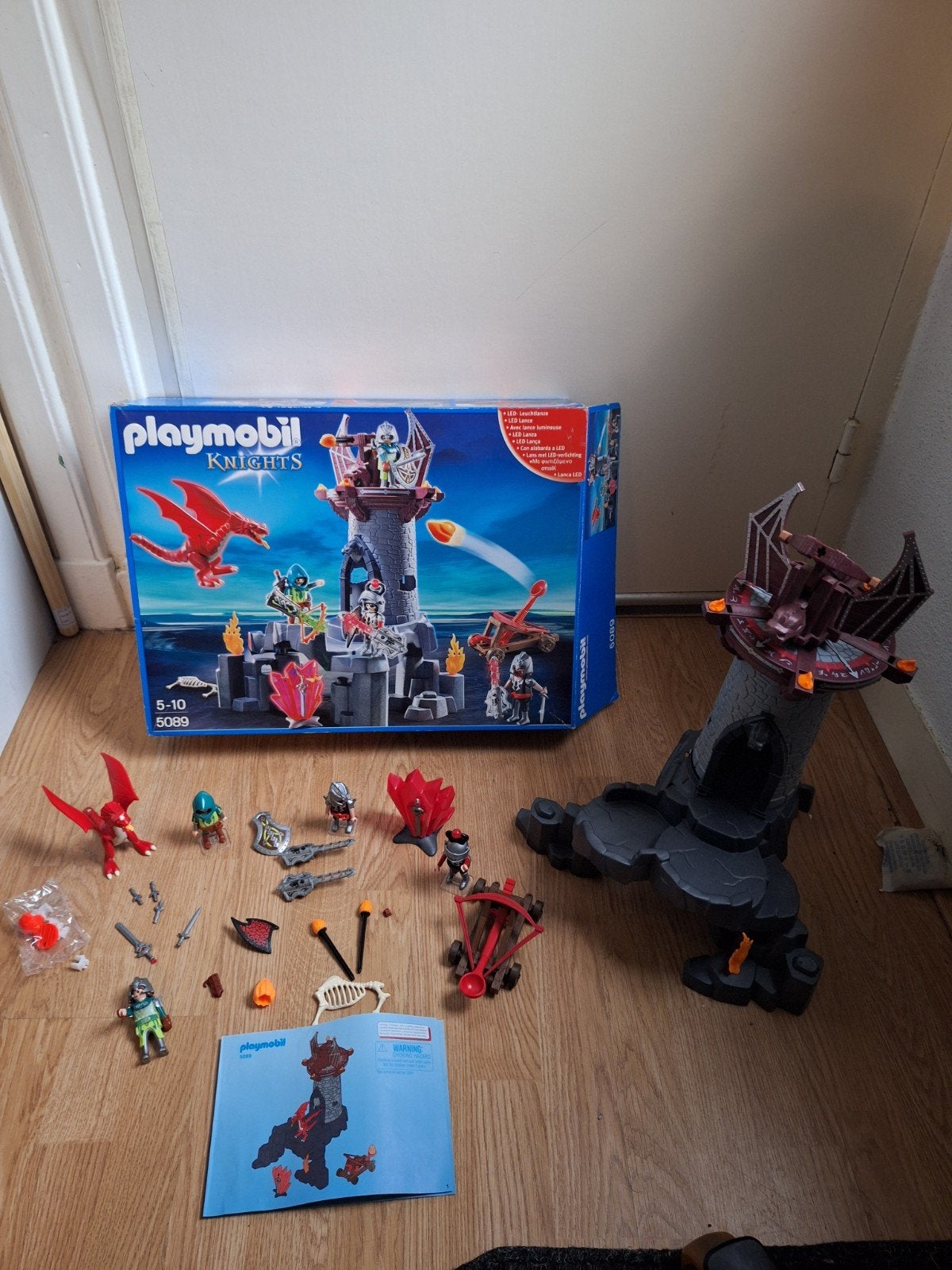 In doos Playmobil set Kerker van de Drakenridders 5089, boek, Kinderen en Baby's, Speelgoed | Playmobil, Complete set, Ophalen of Verzenden
