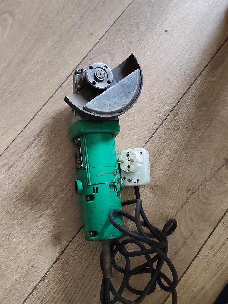 Gereedschap/tas en overal te koop, Ophalen of Verzenden, Gebruikt, 700 tot 1000 watt, Haakse handslijpmachine