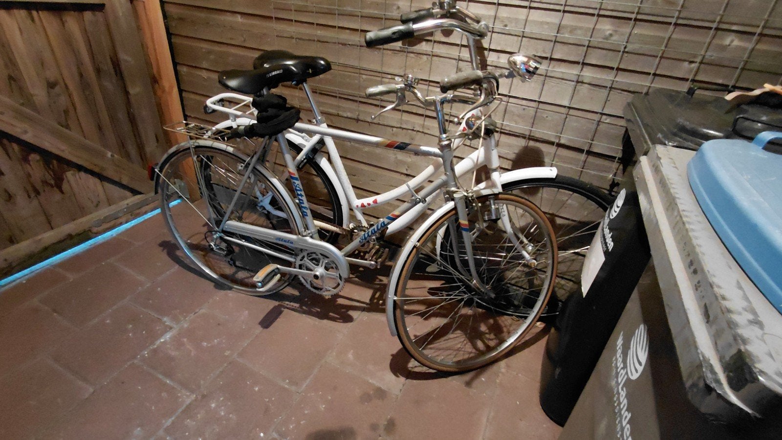 fiets, Ophalen, Gebruikt