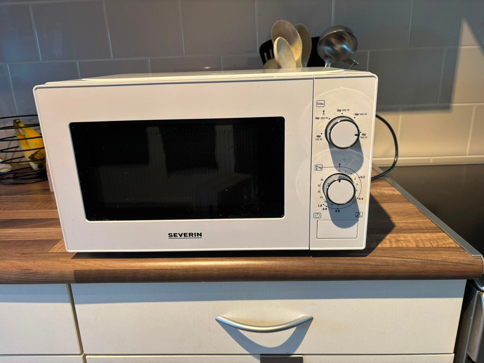 Severin Magnetron, Ophalen, Zo goed als nieuw, Vrijstaand, Magnetron