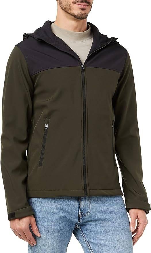 JACK & JONES Heren Jjemarvin Hood Softshell Noos L NIEUW, Kleding | Heren, Jassen | Winter, Maat 52/54 (L), Nieuw, Ophalen of Verzenden