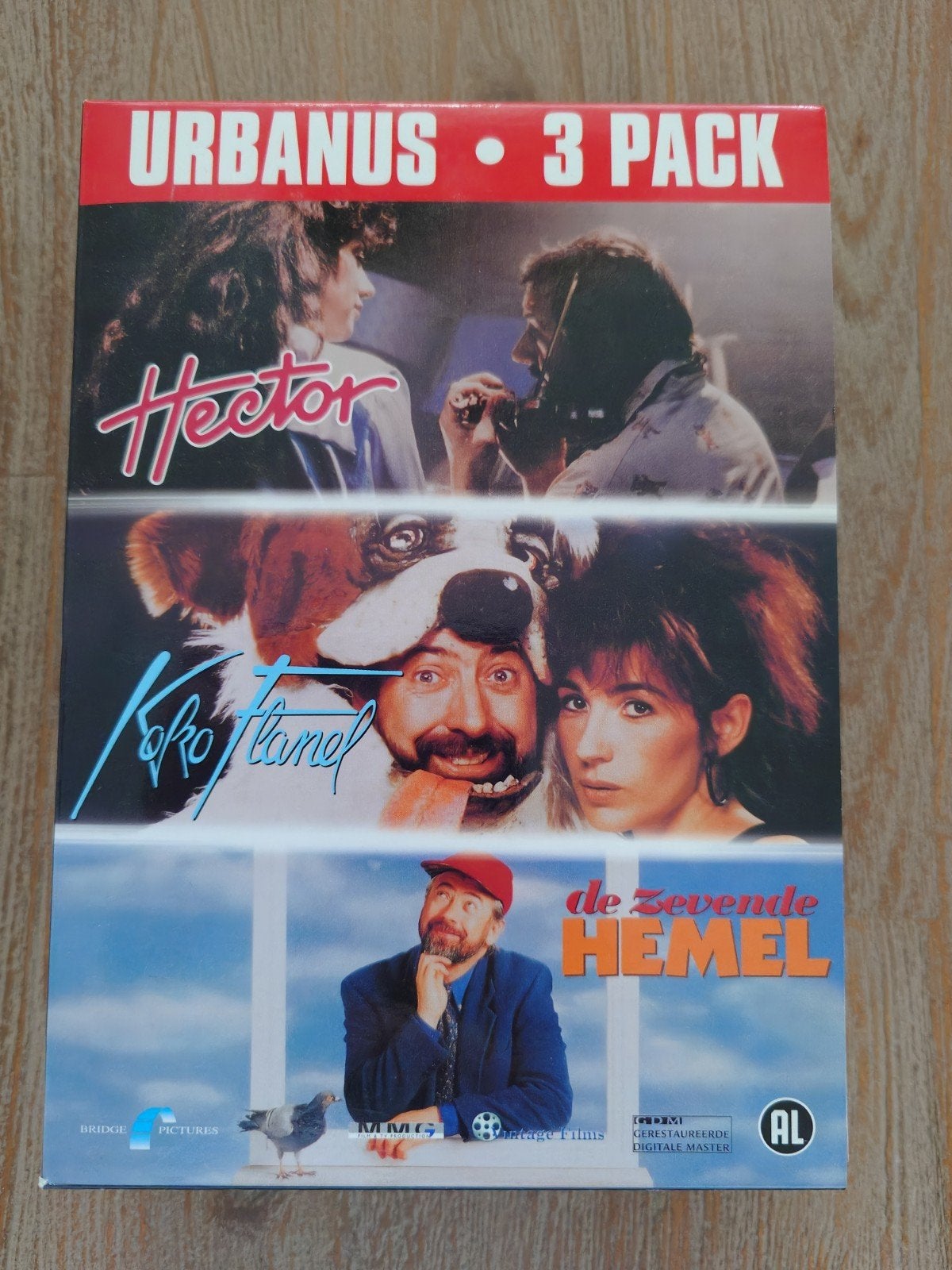 Urbanus 3-pack: Hector, Koko Flanel, De Zevende He, Gebruikt, Vanaf 6 jaar, Nederlands, Inclusief doosje
