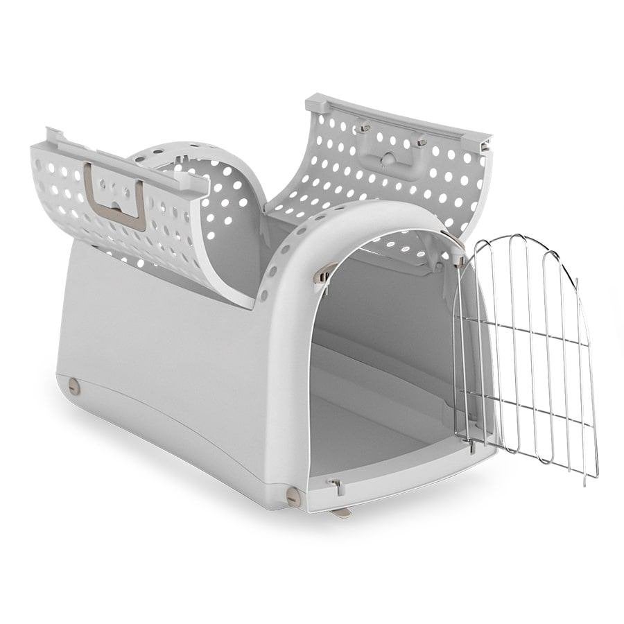 Transportbox Imac Linus Cabrio grijs nu voor maar € 26,95, Dieren en Toebehoren, Imac, ., Nieuw, Ophalen of Verzenden