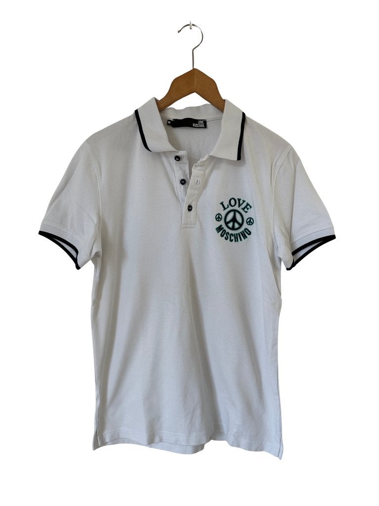 Love Moschino polo M, Ophalen of Verzenden, Zo goed als nieuw