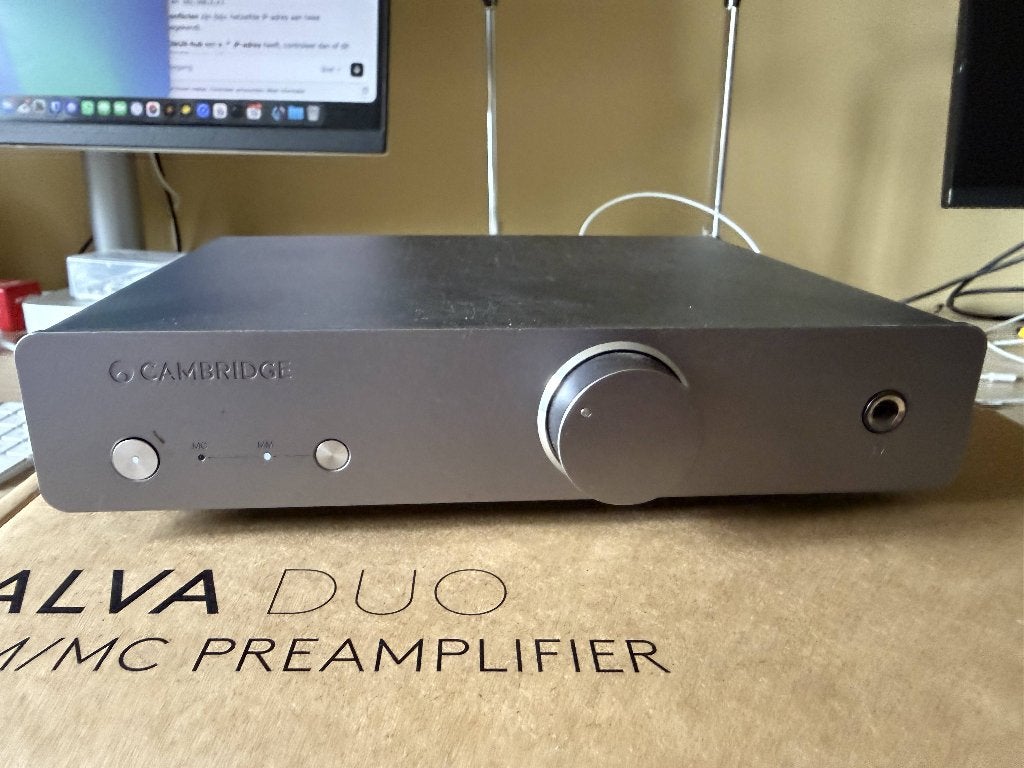 Cambridge Audio Alva Duo MM/MC Phono Voorversterker, Ophalen of Verzenden, Gebruikt, Platenspeler-onderdeel, Overige merken