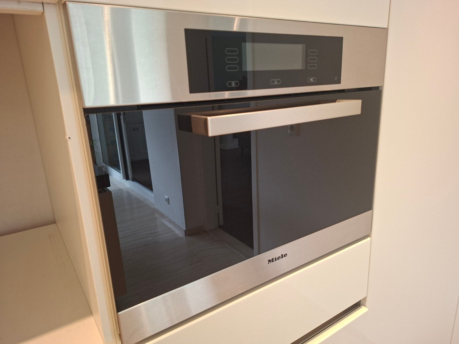 Miele stoomoven, Witgoed en Apparatuur, Ovens, Ophalen, 45 tot 50 cm, Inbouw, Miele