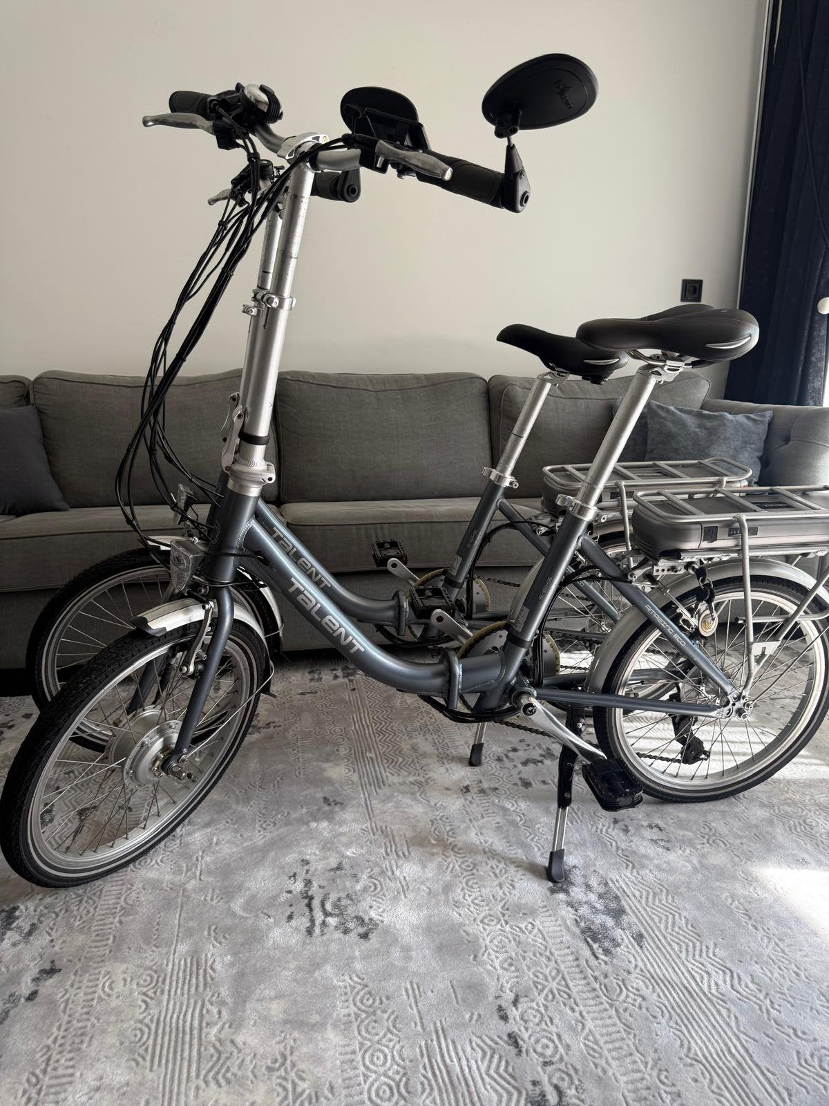 Elektrische vouwfietsen set Nieuwstaat, Ophalen, 20 inch of meer, Versnellingen, Zo goed als nieuw