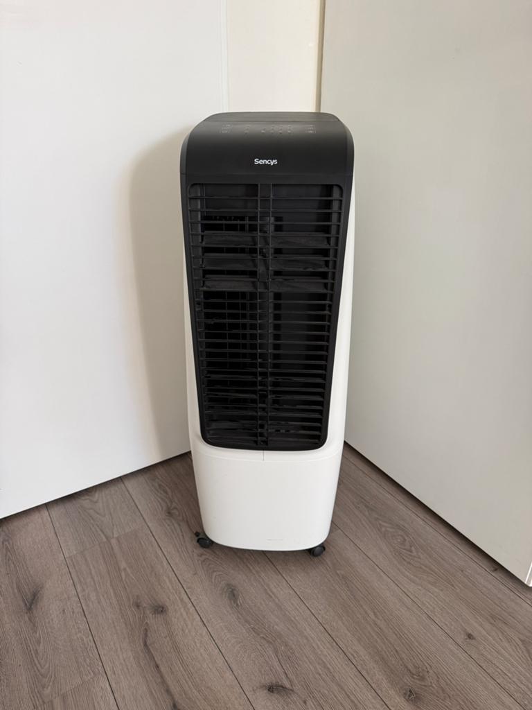 Sencys Air Cooler - Mobiele Luchtkoeler met Timer, Minder dan 60 m³, 3 snelheden of meer, Ophalen of Verzenden, Zo goed als nieuw