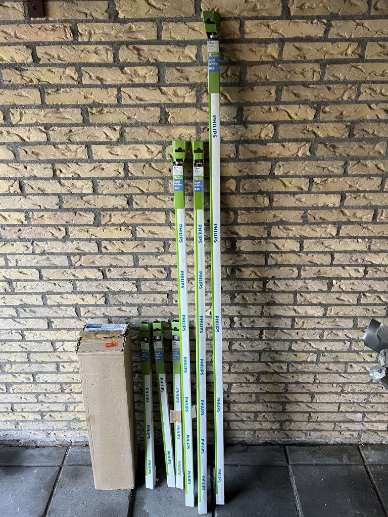 TL buizen, verschillende lengtes en wattages, Ophalen, Nieuw, Overige fittingen, Overige typen
