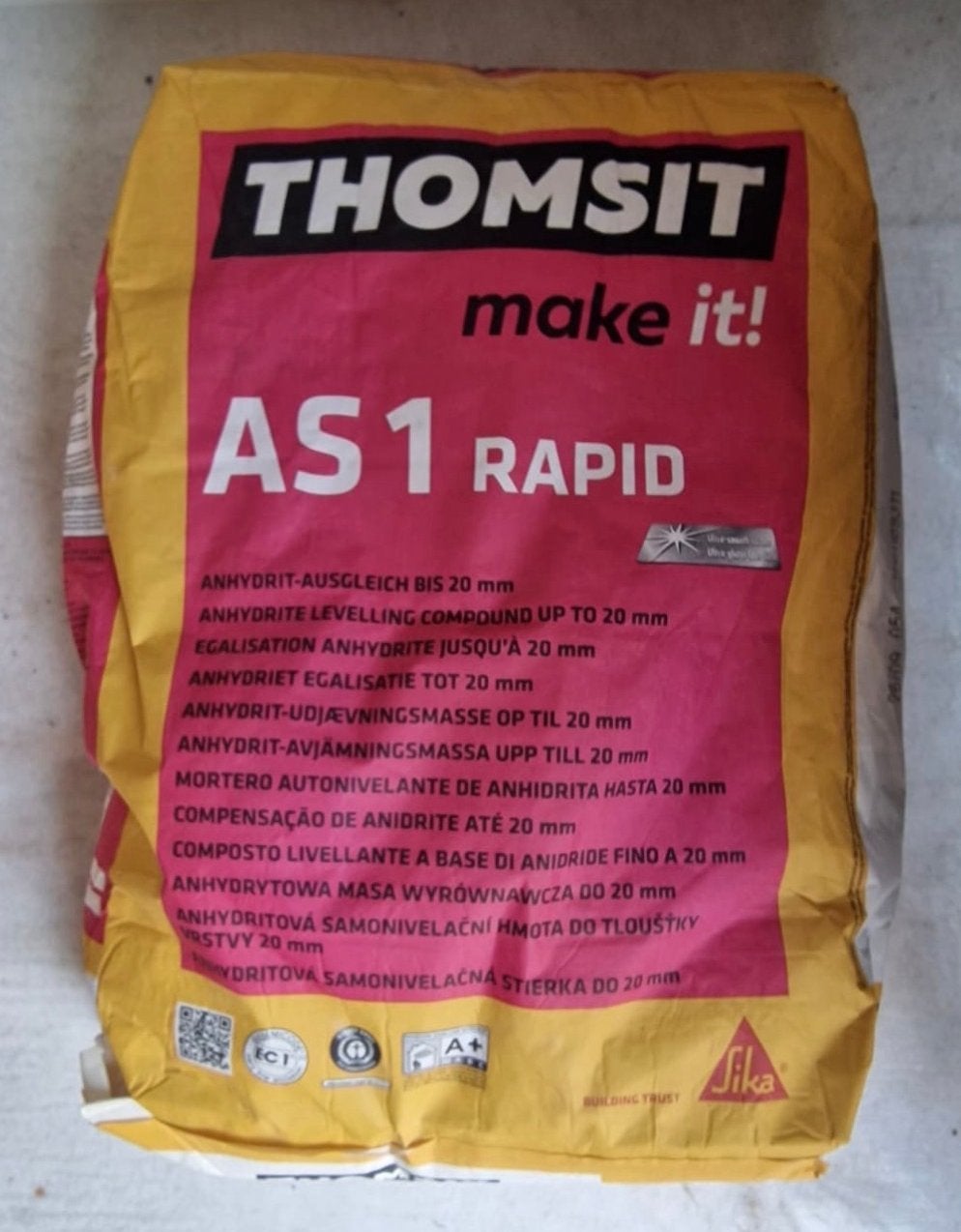 Floor Levelling cement, Ophalen, Nieuw, Overige materialen, Overige typen