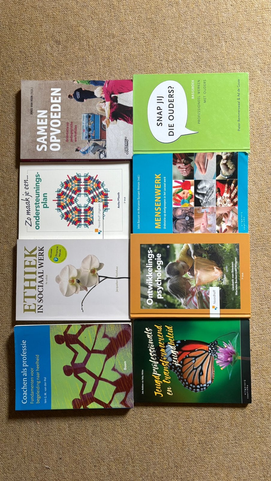 Pedagogiek/ social work boeken, Boeken, Ophalen, Zo goed als nieuw, HBO