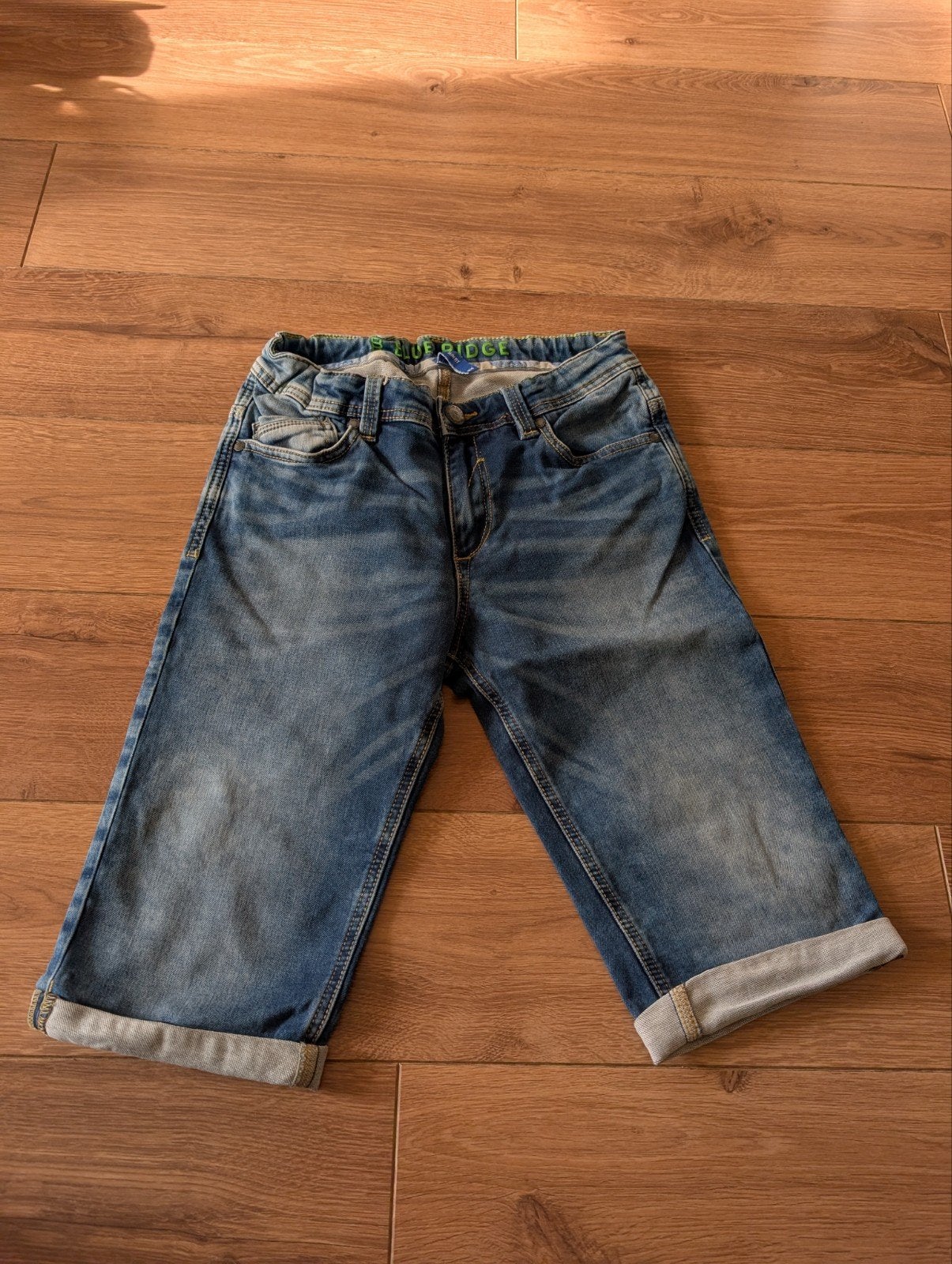 Jongens korte broek denim maat 164, Broek, Ophalen of Verzenden, Zo goed als nieuw, Blue Ridge