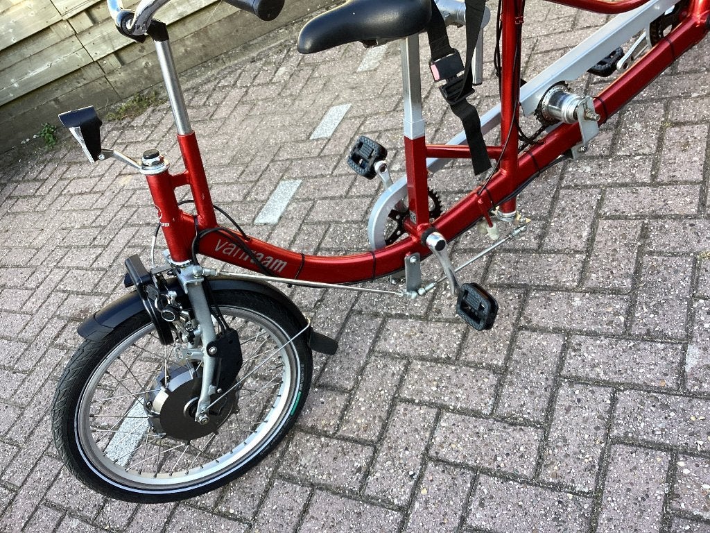 Van Raam ouderkind 3 wiel met ondersteuning, Minder dan 10 versnellingen, Velgrem, Ophalen of Verzenden, Zo goed als nieuw