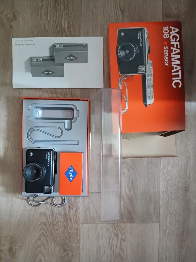 Agfa matic 108 foto camera, Audio, Tv en Foto, Ophalen of Verzenden, Gebruikt, Compact, Overige Merken