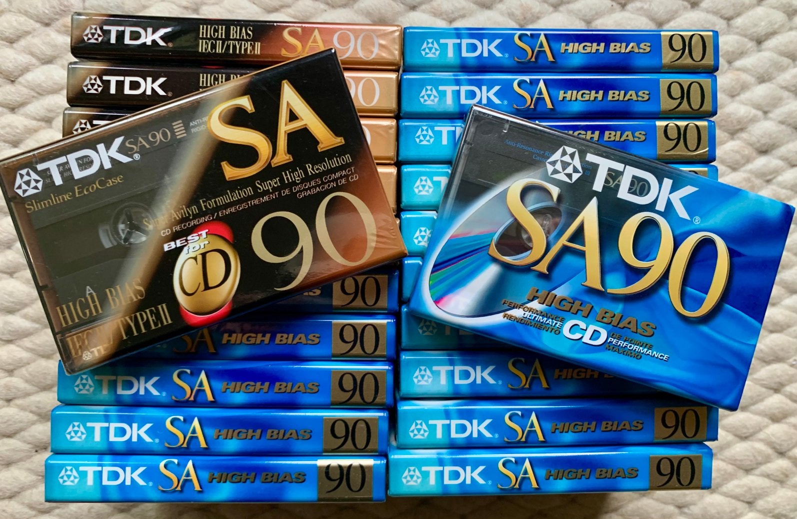 NOS TDK SA90 US cassettebandjes SA-90 SA 90 C90 USA VS OVP, 2 t/m 25 bandjes, Ophalen of Verzenden, TDK Europe GmbH Rosenheimer Strasse 141 e 81671 Munich GERMANY