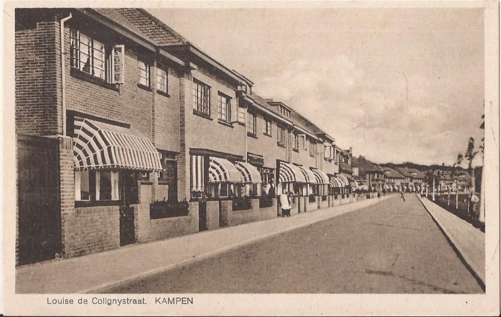 Kampen Louise de Colignystraat /Louise de Colignysingel, Ophalen of Verzenden, 1920 tot 1940, Ongelopen, Overijssel