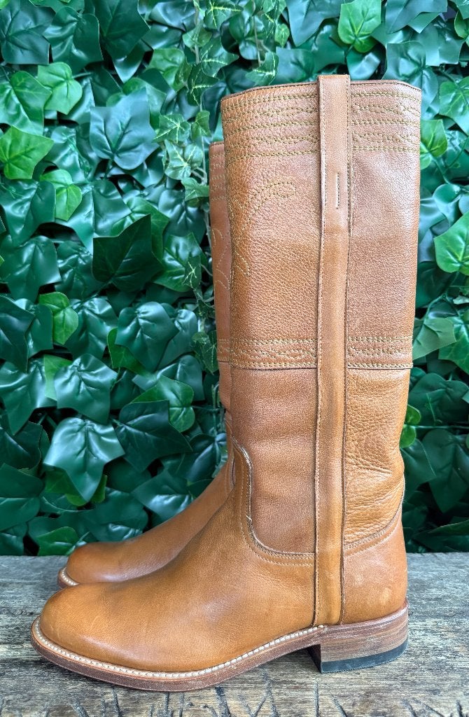 Prachtige hoge leren laarzen van Sendra , maat 39