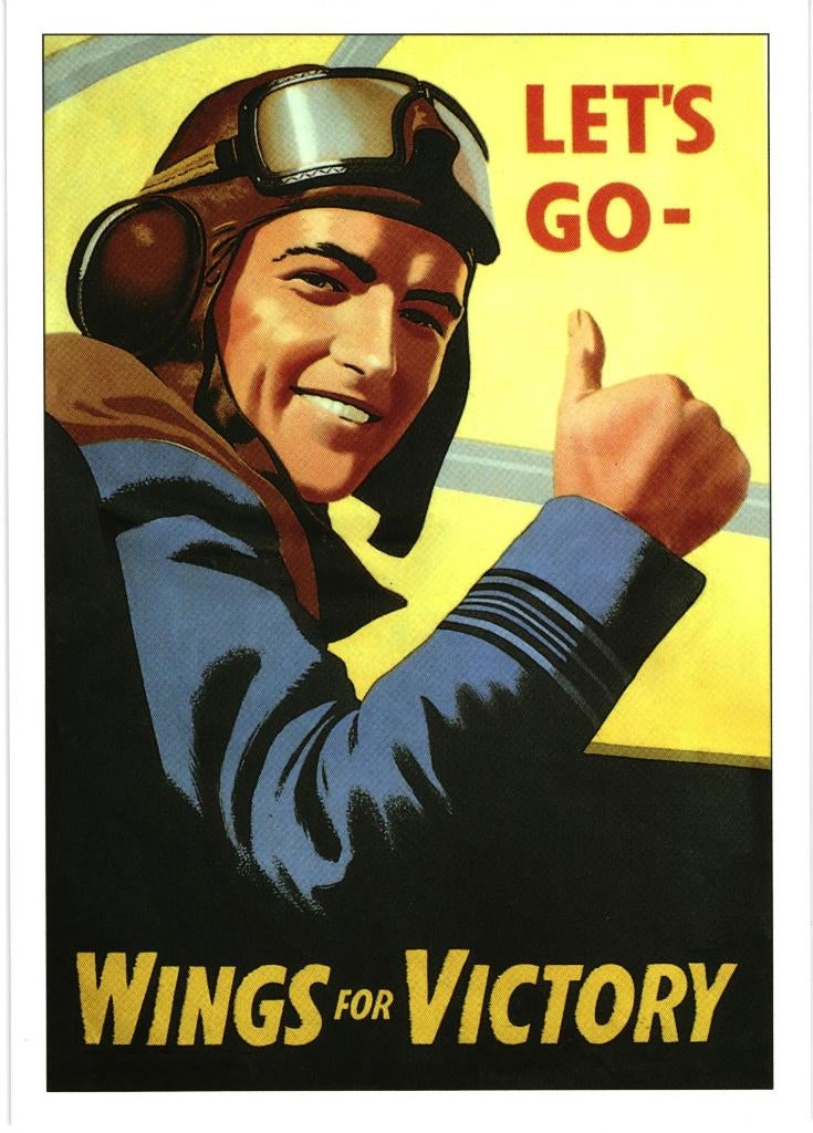700591 Militair 2 wo D Day Serie Wings for Victory, Ophalen of Verzenden, 1960 tot 1980, Ongelopen, Politiek en Historie