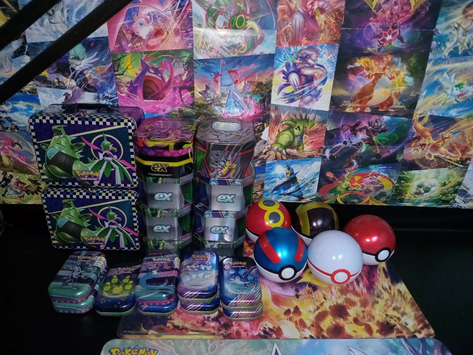 Verschillende lege Pokemon tin's, Ophalen of Verzenden, Zo goed als nieuw, Overige typen