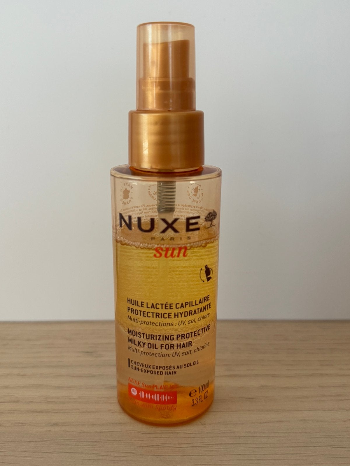 Nuxe Sun Protective Haarolie | 100ml | Bijna vol, Verzenden, Nieuw, Gel, Wax, Haarlak of Mousse