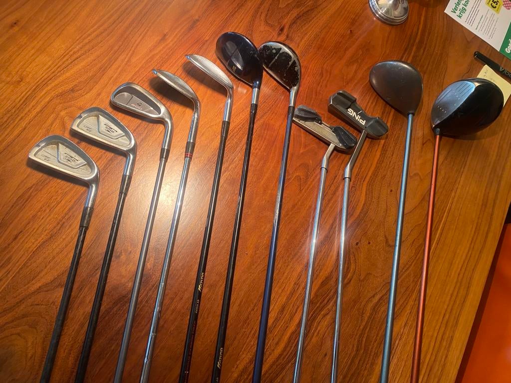 12 golfclubs gebruikt, Ophalen of Verzenden, Gebruikt, Club, Overige merken