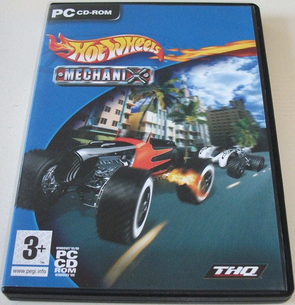 PC CD-rom *** HOT WHEELS *** Mechanix, Ophalen of Verzenden, Zo goed als nieuw