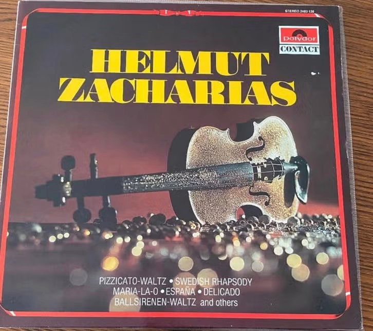 LP Helmut Zacharias, Ophalen of Verzenden, Zo goed als nieuw, 12 inch