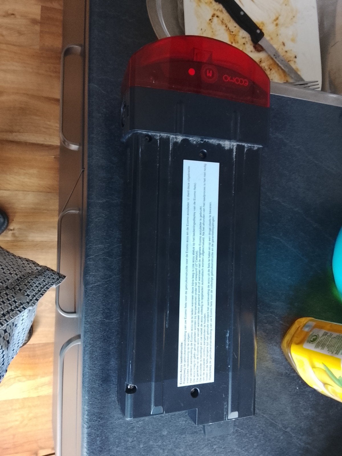 Te koop een goede Cortina 24vollt accu, Fietsen en Brommers, Fietsaccessoires | Fietsaccu's, Ophalen of Verzenden