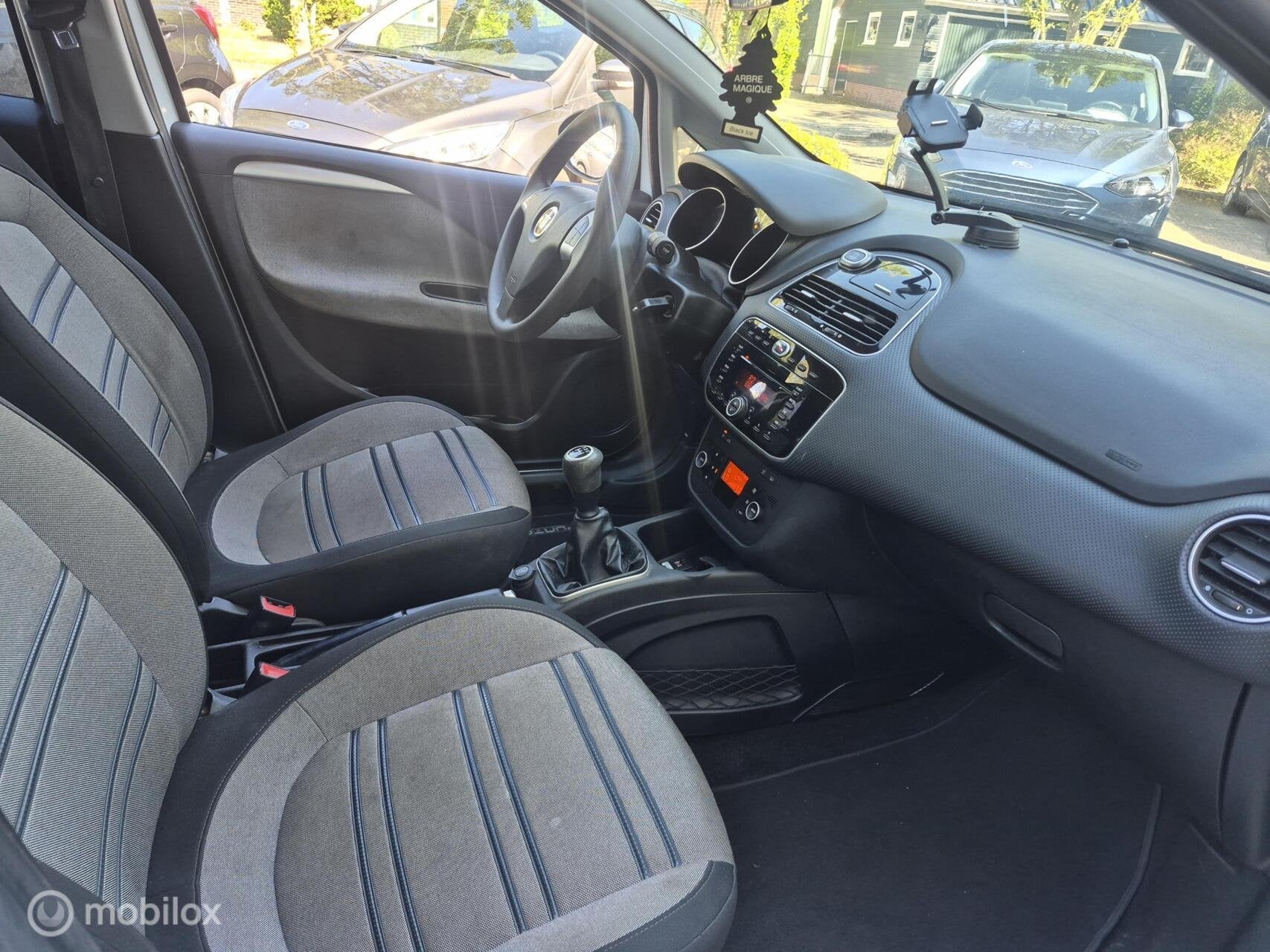 Fiat Punto Evo 1.3 M-Jet Dynamic 2011|5DRS,|Clima|Cruise|LED, Auto's, Fiat, Voorwielaandrijving, Euro 5, Stof, Multifunctioneel stuurwiel