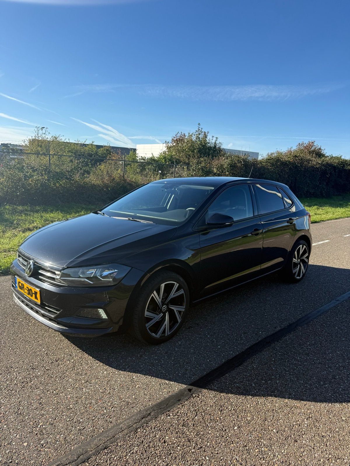 Volkswagen Polo 1.0 TSI 95pk 7-DSG 2019 Zwart, Auto's, 95 pk, Zwart, Particulier, 1080 kg