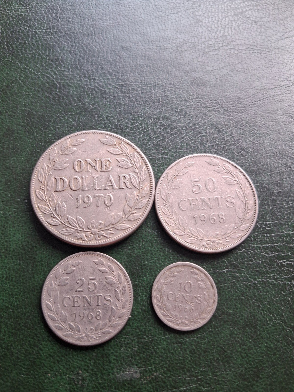 4 munten Liberia, Ophalen of Verzenden, Buitenland, Munten
