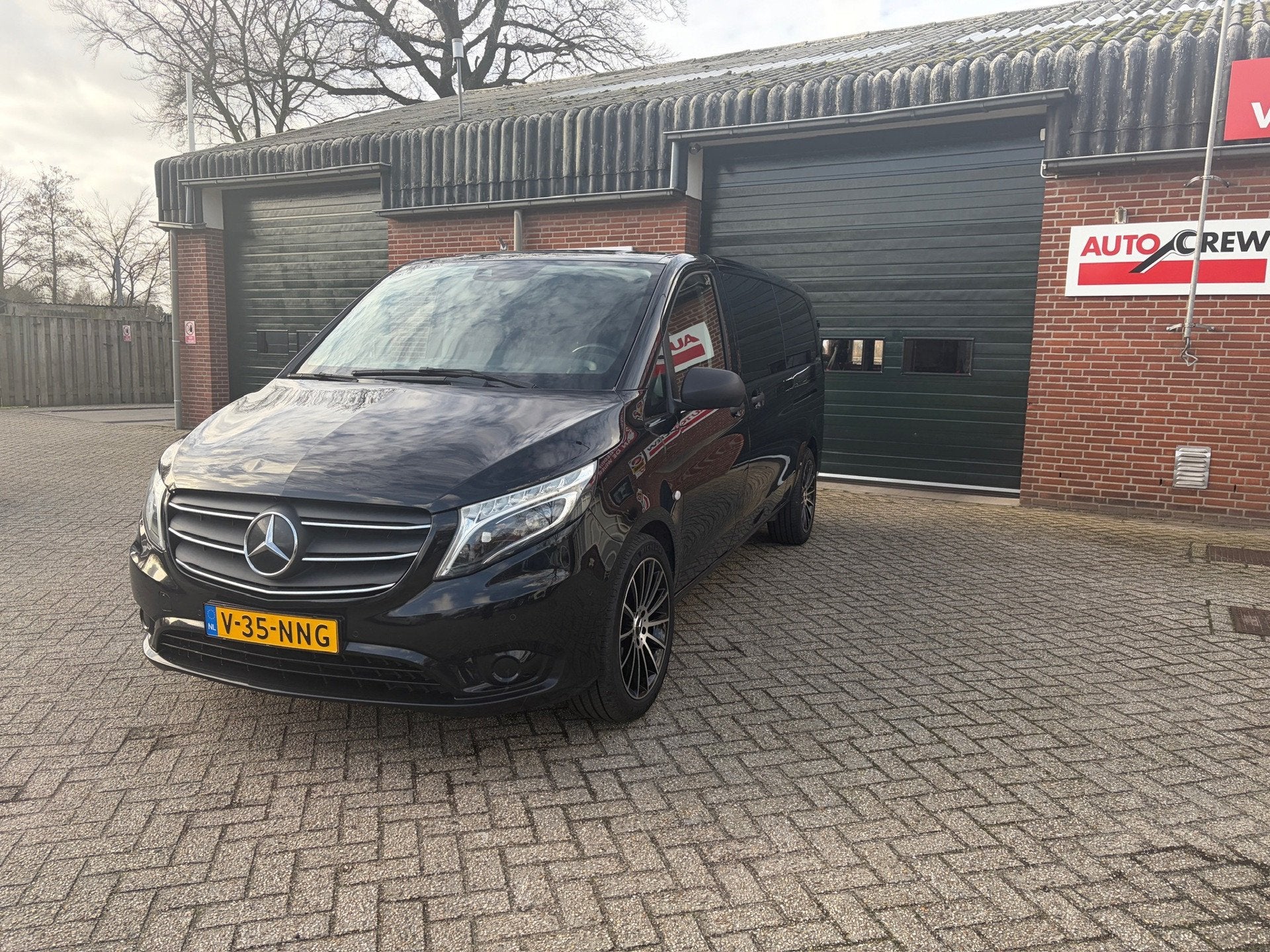 Mercedes-Benz VITO 116 CDI XXL DC 2x Schuif 6-Persoons-Grijs, Auto's, Automaat, Gebruikt, 4 cilinders, 2500 kg