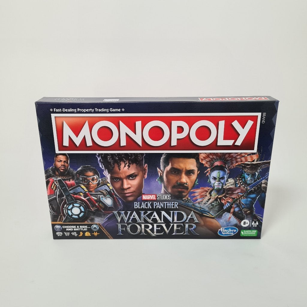 Monopoly Bordspel Black Panther 2 | Engelstalig | Nieuw, Een of twee spelers, Ophalen of Verzenden, Nieuw, Hasbro