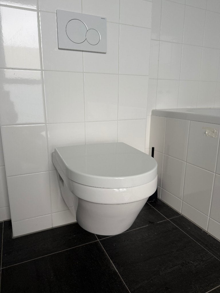 toiletpot, Ophalen, Gebruikt, Toilet