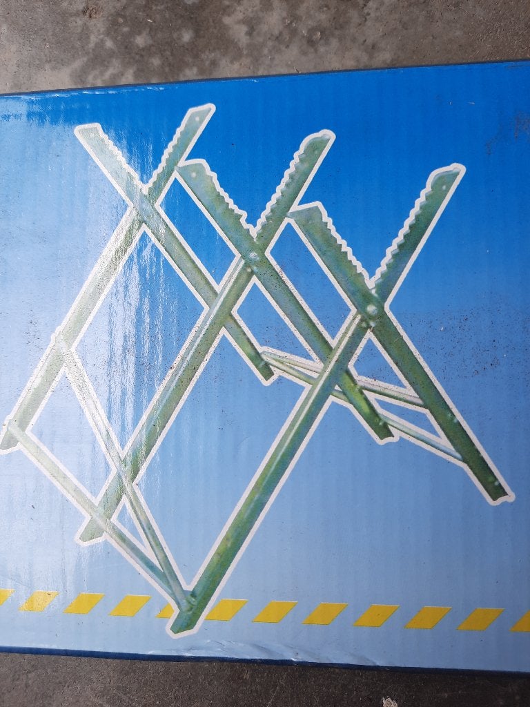 Zaagbok metaal, Tuin en Terras, Hand-tuingereedschap, Ophalen, Nieuw, Overige soorten, Onbekend
