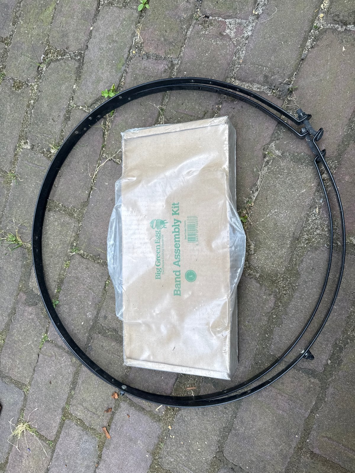 Nieuw! Big Green Egg Band Assembly Kit Set Large, Ophalen of Verzenden, Nieuw