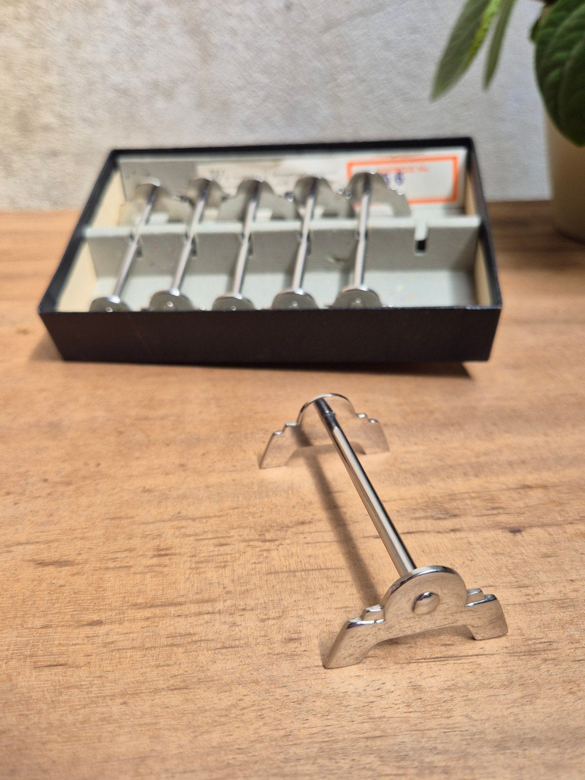 Vintage messenleggers van Gero Zilmeta, model 191, Antiek en Kunst, Ophalen of Verzenden