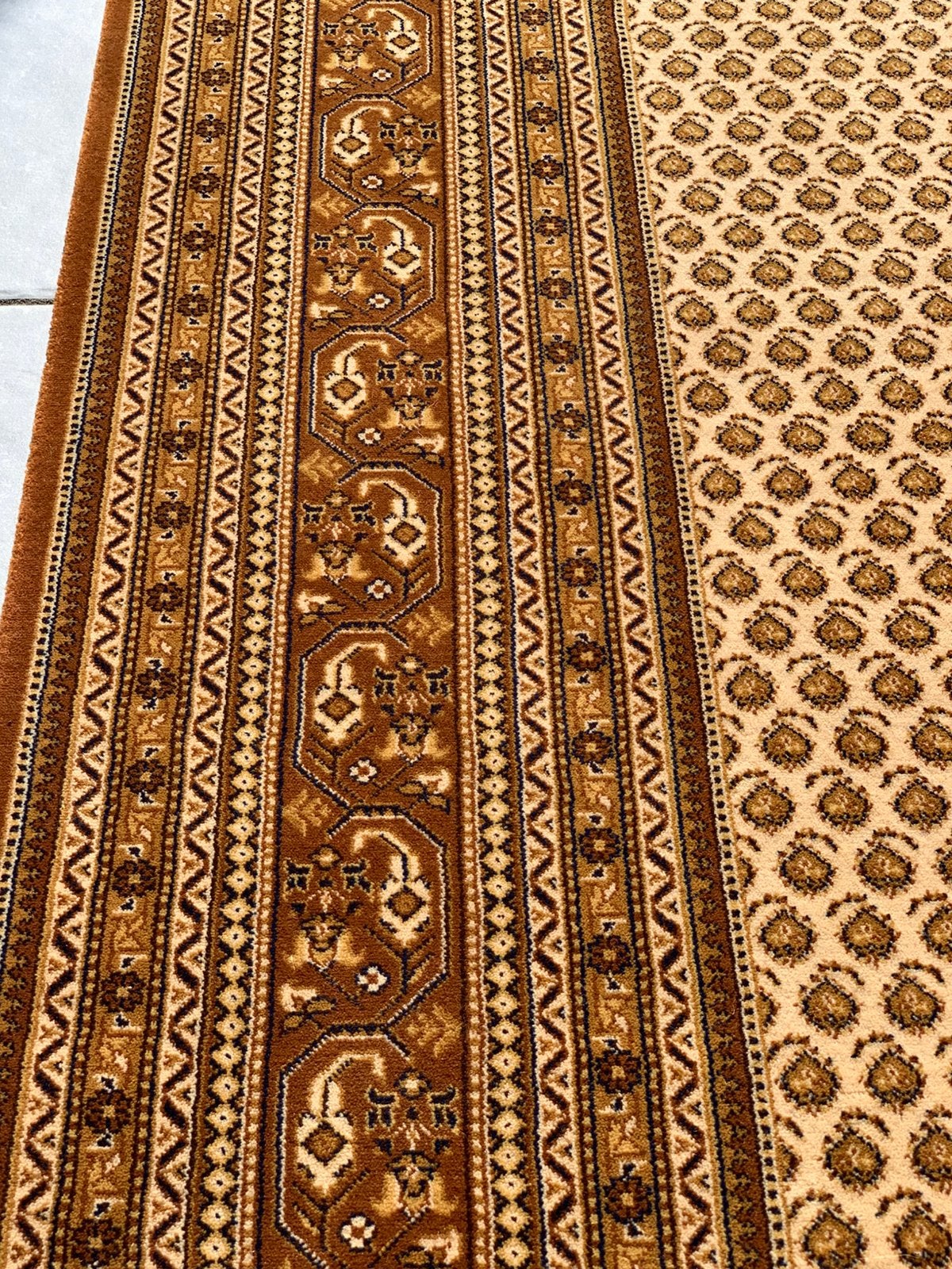 Schitterend Sfeervol Vintage Vloerkleed Louis de Poortere., Ophalen