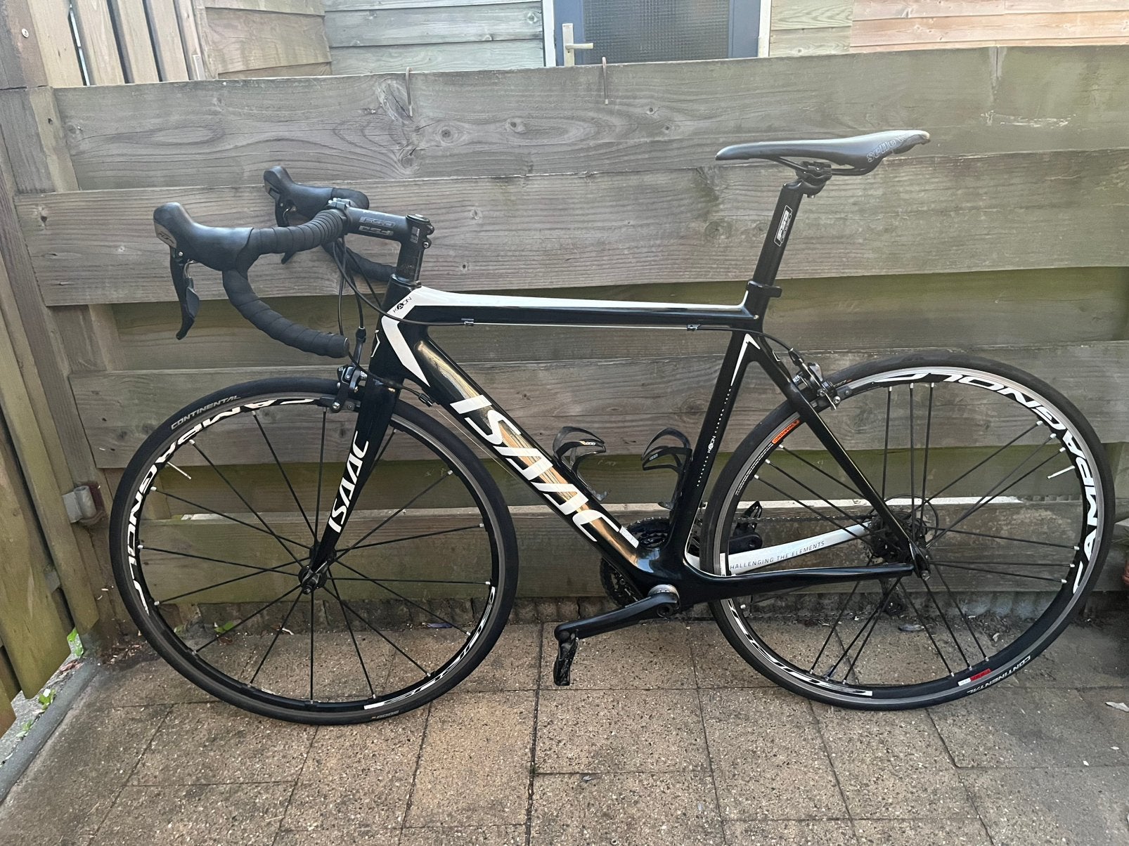 Isaac full carbon racefiets, 54cm, Fietsen en Brommers, Fietsen | Racefietsen, Carbon, Zo goed als nieuw, Meer dan 20 versnellingen