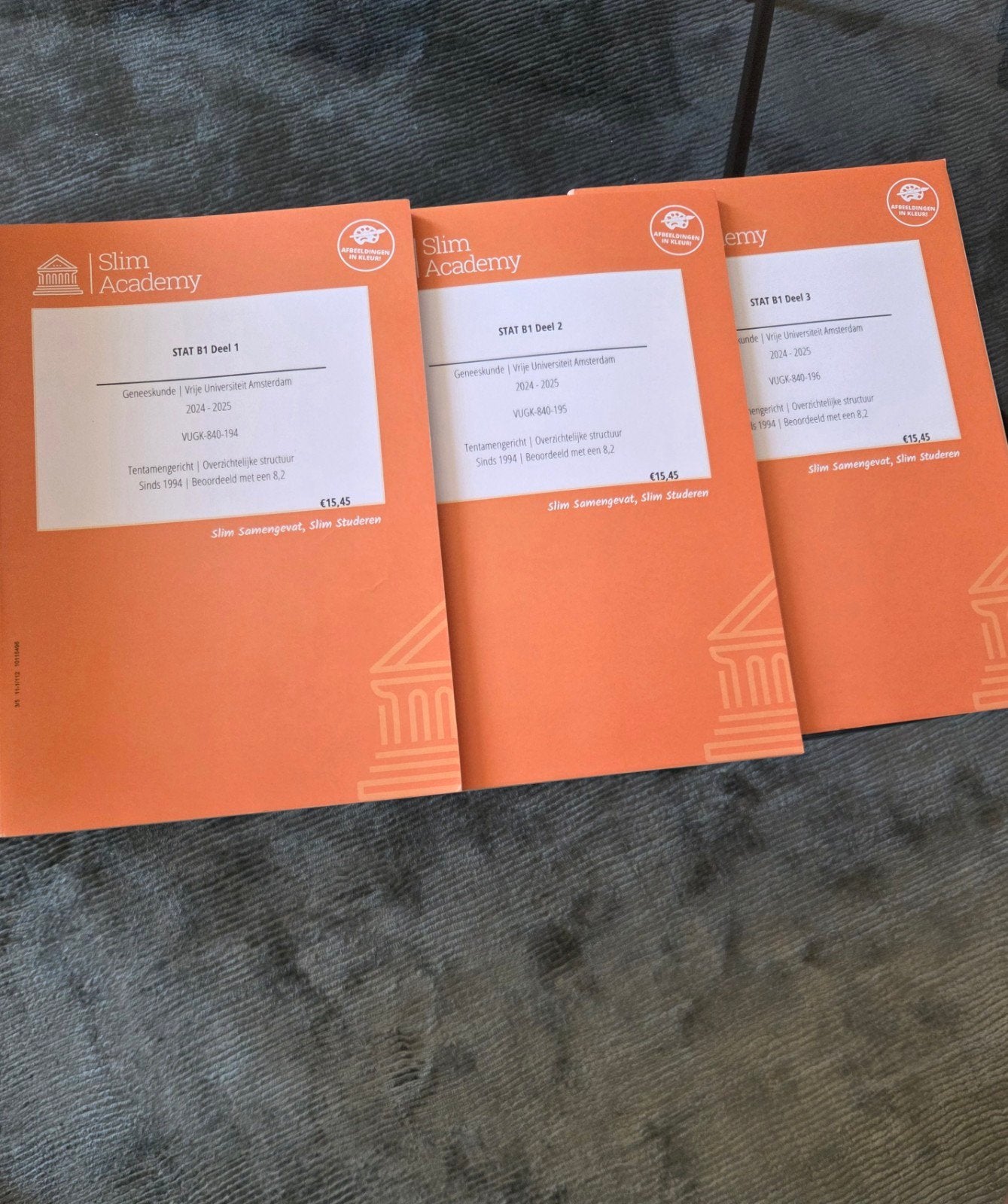 Slim Academy geneeskunde VU STAT B1, Boeken, Ophalen of Verzenden, Beta, Zo goed als nieuw, WO