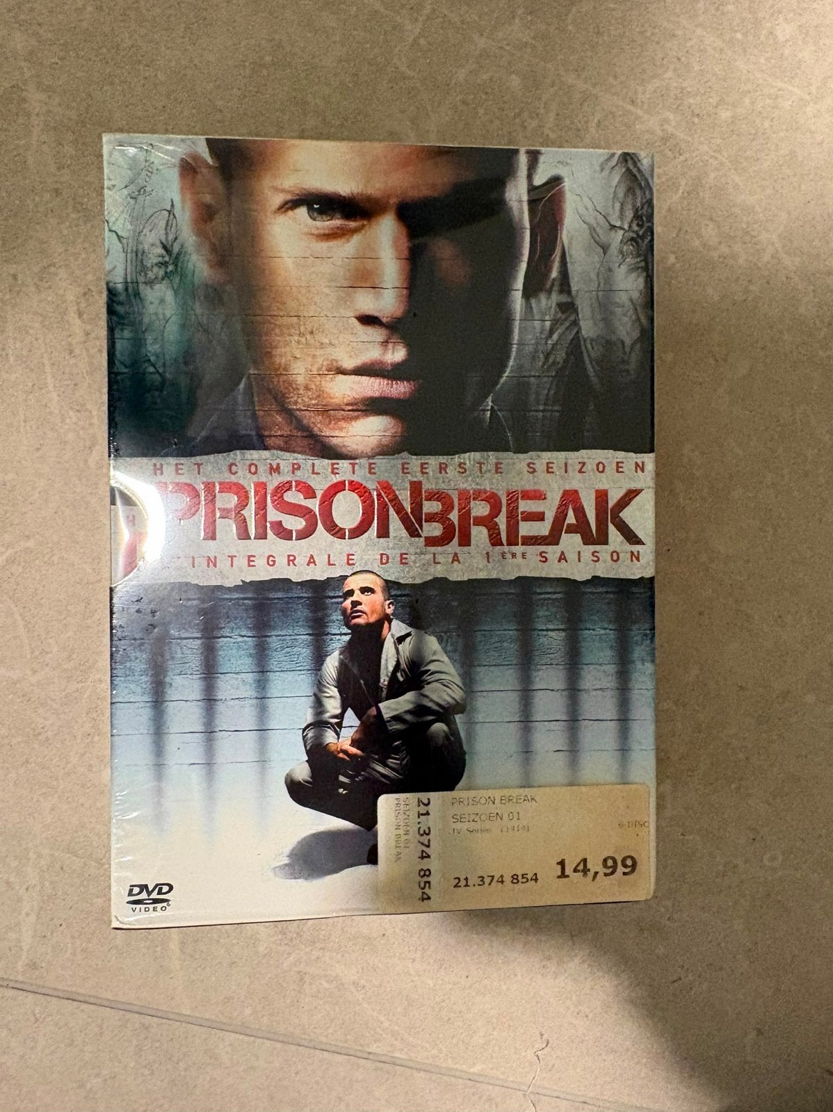 Prison Break seizoen 1, 2, 3 & 4 (DVD) SEALED, Engels, Vanaf 16 jaar, Seizoen 1, Nederlands