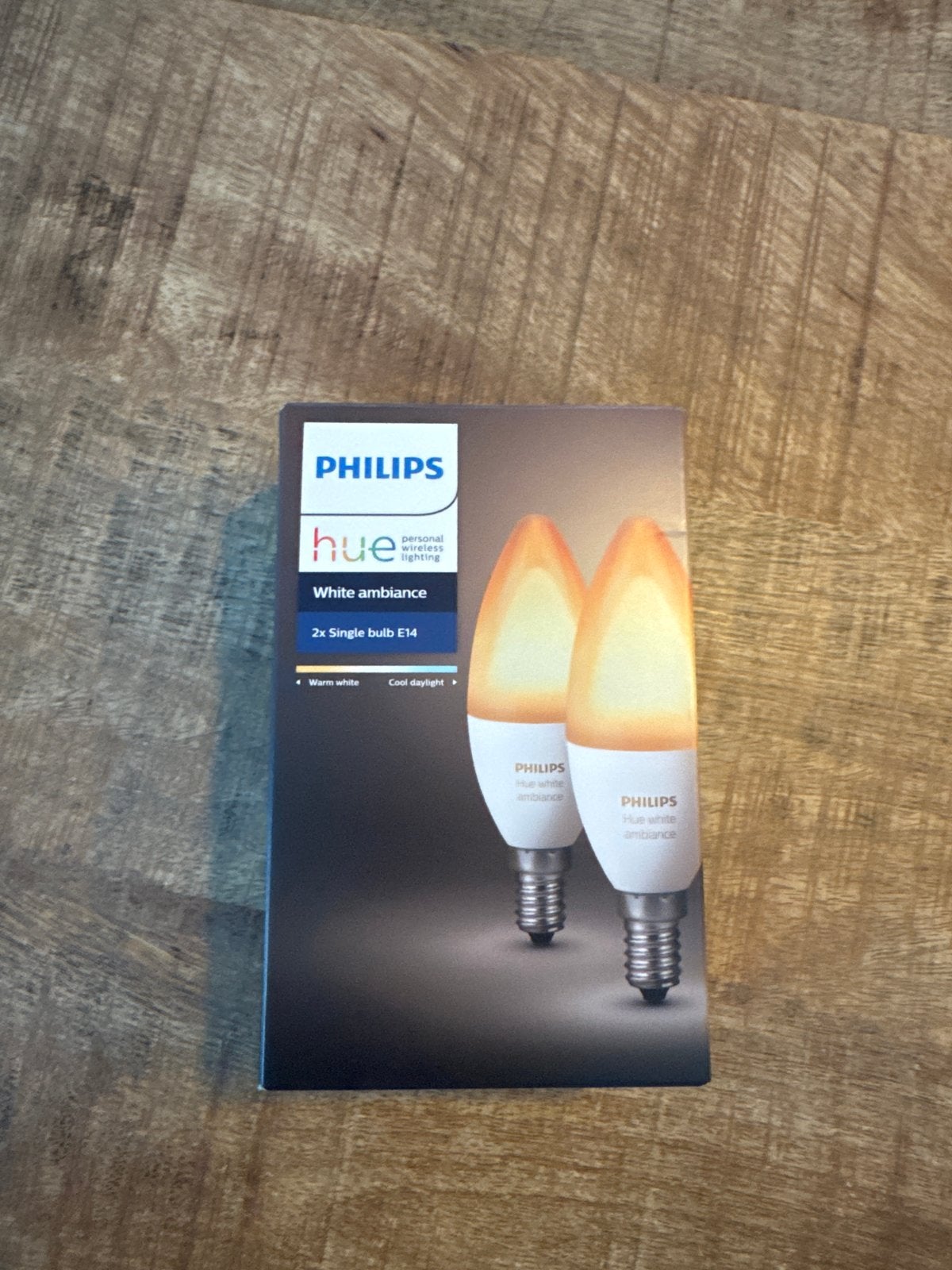 Philips Hue White Ambiance E14 kaarslamp (1 stuk), Ophalen, Wit, Kunststof, E14 (klein)