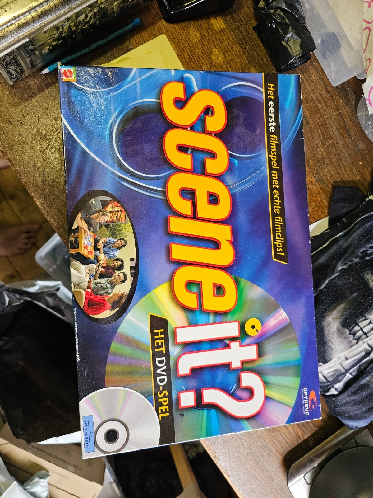 Scene It? Het DVD-spel: Films en Filmsterren, Een of twee spelers, Ophalen of Verzenden, Gebruikt