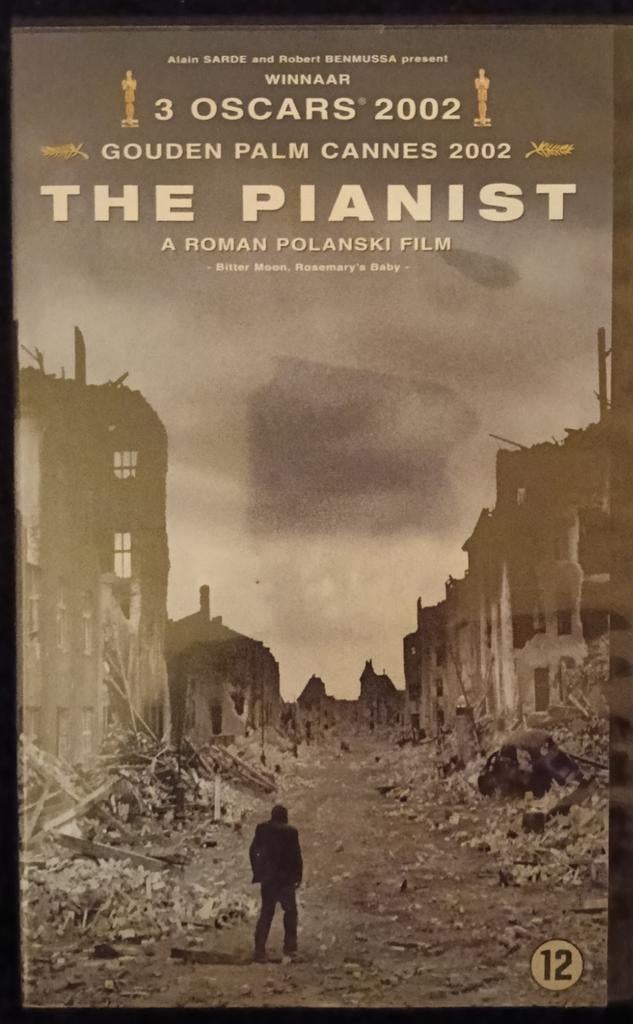 The Pianist vhs, Ophalen of Verzenden
