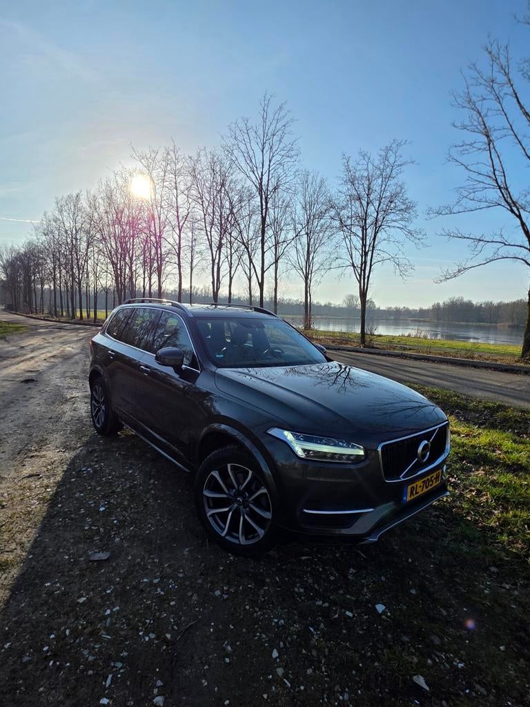 Volvo XC90, Auto's, Volvo, Automaat, Zwart, Bruin, Leder